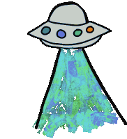 Abiera Alien Sticker