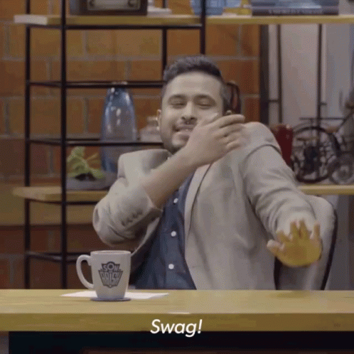 Abish Mathew Swag GIF