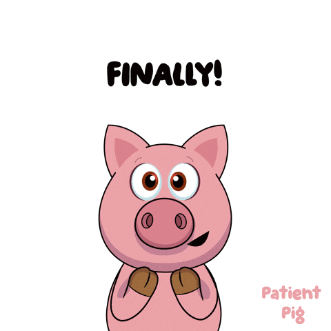 About Time At Last GIF