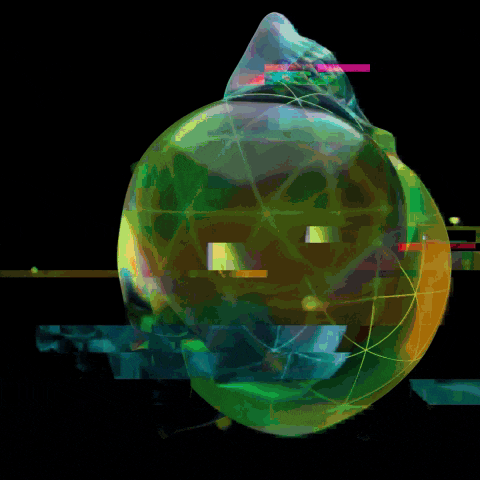 Abstract Alienz GIF