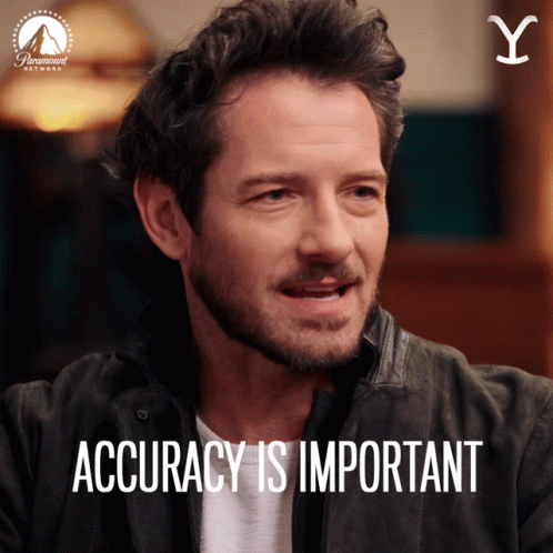Accuracy Is Important Ian Bohen GIF. This 498 x 498 animated GIF is part of our ian bohen collection. Created by YellowstoneTV. View the original animation…