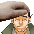 Ace Attorney Dick Gumshoe Sticker
