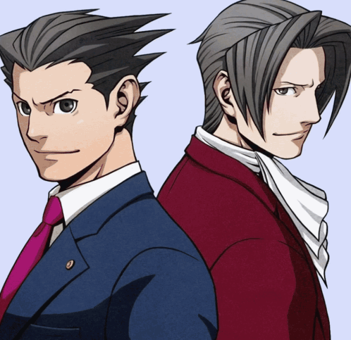 Ace Attorney Narumitsu GIF