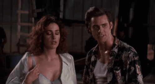 Ace Ventura Revealed GIF. This 498 x 270 animated GIF is part of our einhorn is finkle collection. Related themes include ace ventura. Created by vasser…