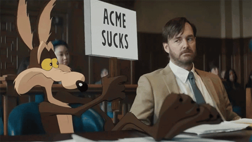 Acme Vs Coyote Acme Sucks GIF