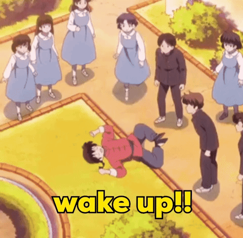 Acorda Menina Akane Tendo GIF