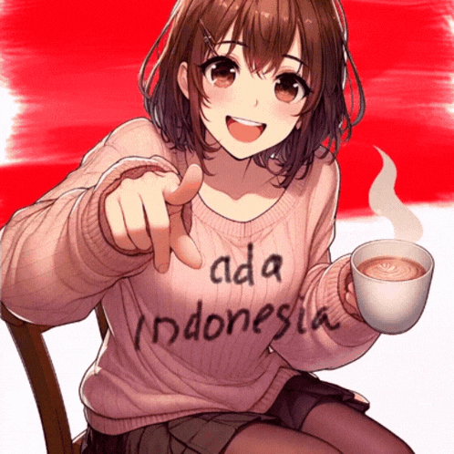 Ada Indonesia Coy Bendera Indonesia GIF