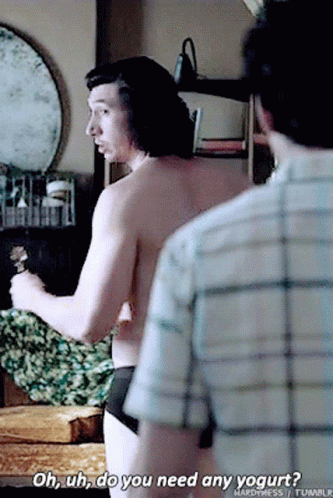 Adam Driver Do You Need Any Yogurt GIF