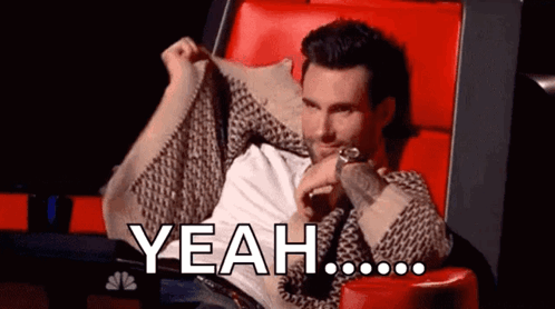 Adam Levine Shy GIF