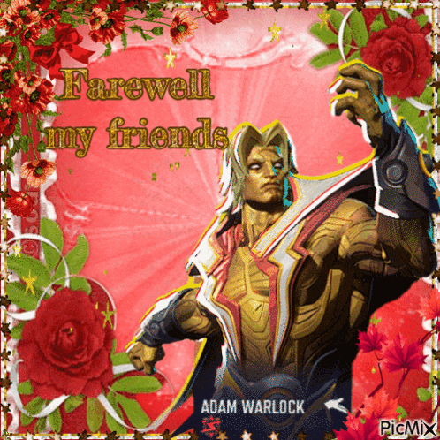 Adam Warlock Marvel Rivals GIF
