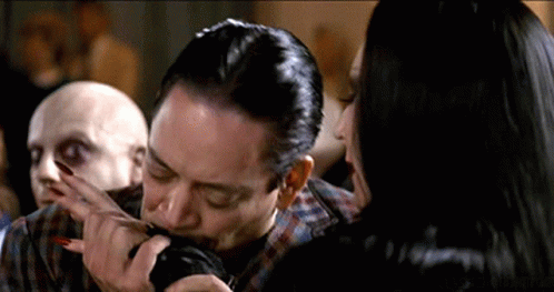 Addams Family Gomez And Morticia GIF