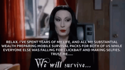 Addams Family Morticia Addams GIF. This 498 x 280 animated GIF is part of our i will survive collection. Related themes include addams family. Created by…