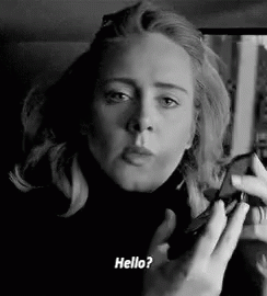 Adele Hello GIF