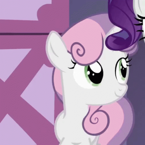 Adorable Pony GIF. This 496 x 498 animated GIF is part of our sweetie belle collection. View the original animation, share it, or browse related GIFs.