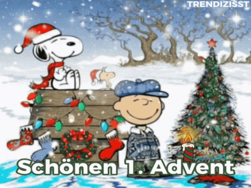 Advent Snoopy GIF