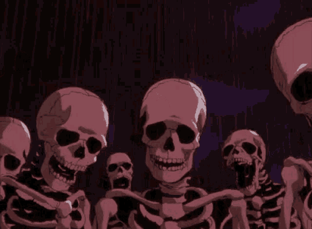 Aesthetic Skull GIF