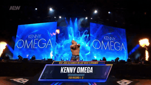 Aew Kenny GIF