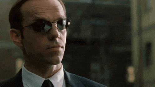 Agent Smith Thank You GIF
