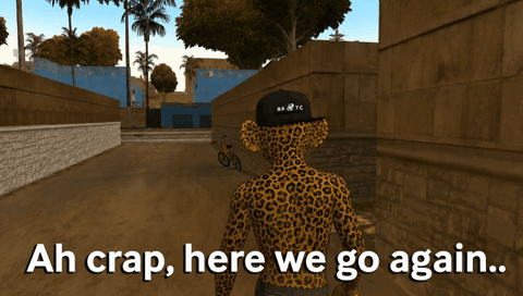 Ah Crap Ah Shit GIF
