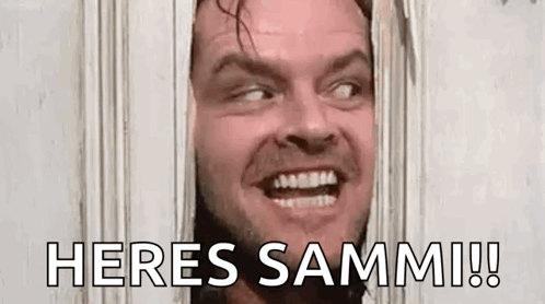 Aha Shining GIF. This 498 x 278 animated GIF is part of our heres johnny collection. Created by SammiAllyn. View the original animation, share it, or browse…