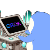 Ai Grok Sticker