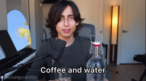 Aidan Gallagher Coffee GIF. This 498 x 278 animated GIF is part of our thanks for watching in water collection. Related themes include coffee, water…