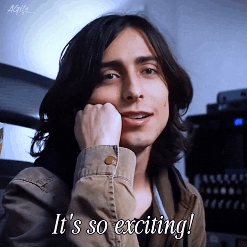 Aidan Gallagher Excited Aidan So Exciting GIF