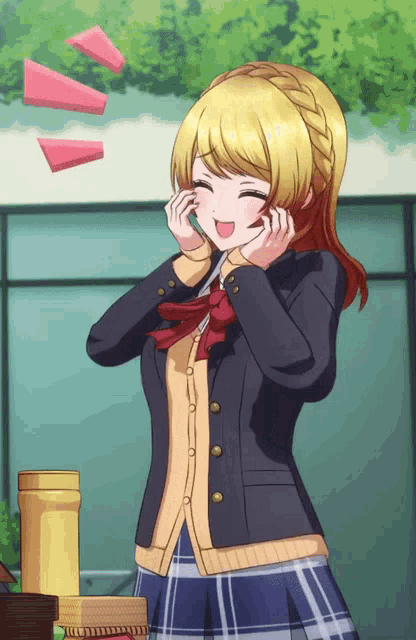 Aimoto Rinku D4dj GIF