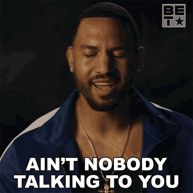Aint Nobody Talking To You Randy GIF