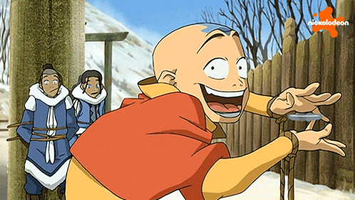 Airbending Marble Trick Aang GIF