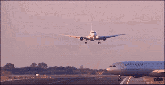 Airplane A340 GIF