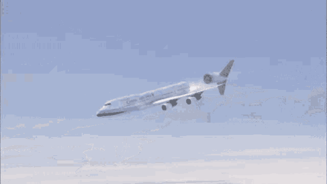 Airplane Crash Airplane Break Up GIF