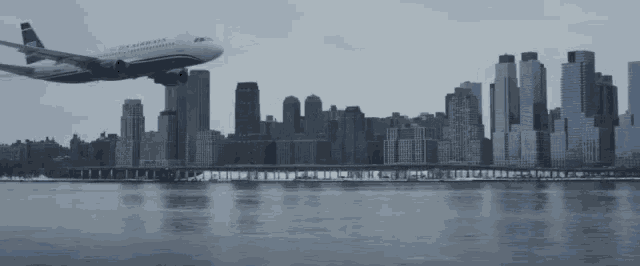 Airplane Flying GIF