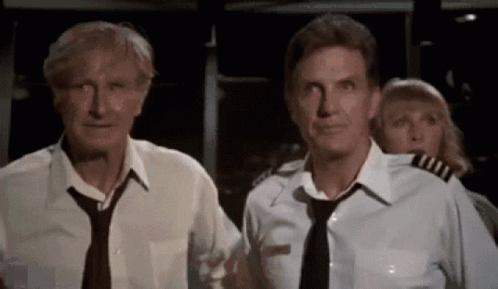 Airplane Lloyd Bridges GIF. This 498 x 289 animated GIF is part of our looks like i picked the wrong week collection. Related themes include airplane…
