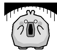 Akirambow Plump Little Chick Sticker