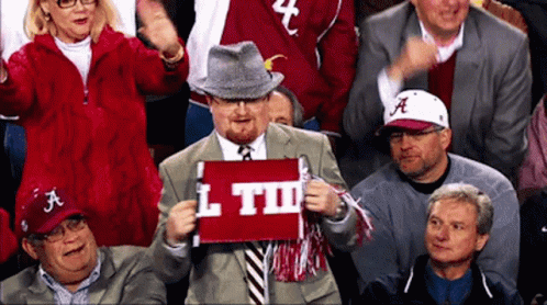 Alabama Crimson Tide Roll Tide GIF