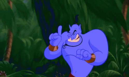 Aladdin Genie GIF. This 498 x 297 animated GIF is part of our genie jaw drop collection. Related themes include shocked. Created by MrsJWeems. View the…