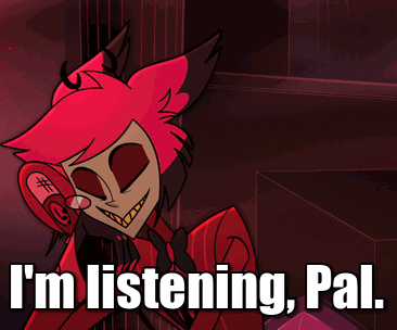 Alastor Vox GIF