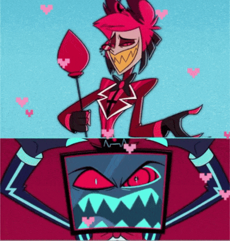 Alastor Vox GIF