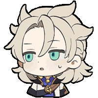 Albedo Mondstadt Sticker