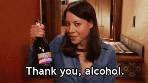 Alcohol Girl GIF