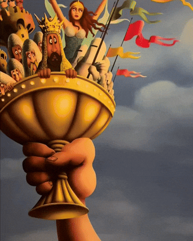 Alex Brightman Brighty GIF. This 384 x 480 animated GIF is part of our monty python and the holy grail collection. Related themes include jumping. Created…