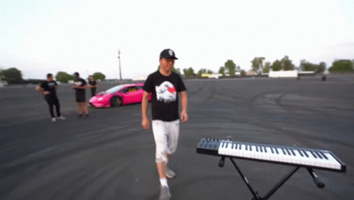 Alex Choi Piano Smash GIF
