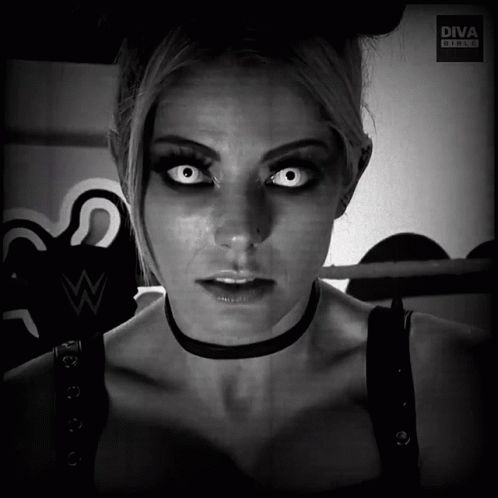Alexa Bliss Alexa GIF. This 498 x 498 animated GIF is part of our frau blucher collection. Related themes include evil smile, smile, smirk. Created by…