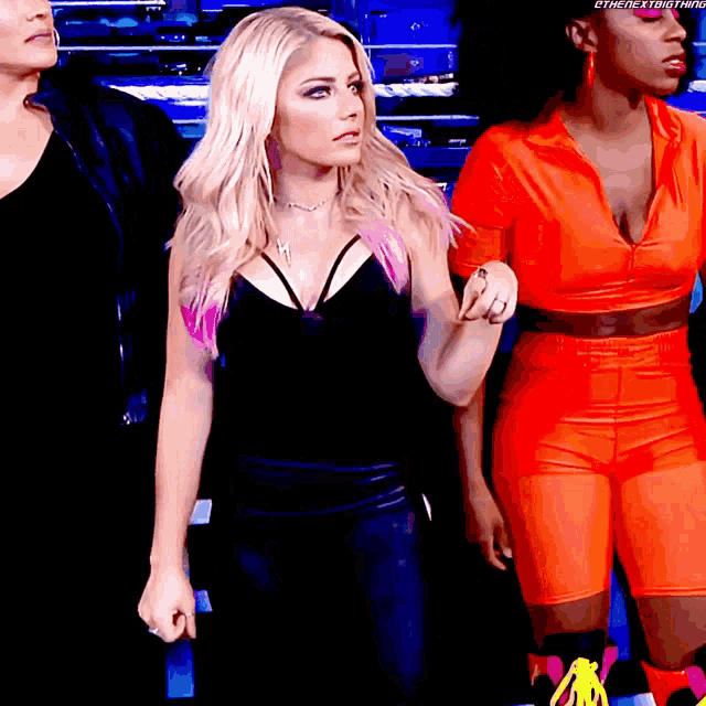 Alexa Bliss Scratch Head GIF
