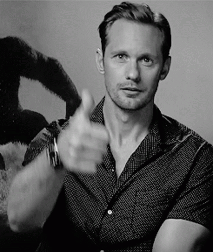 Alexander Starsgard Thumbs Up GIF. This 421 x 498 animated GIF is part of our peter north collection. Related themes include thumbs up. Created by…