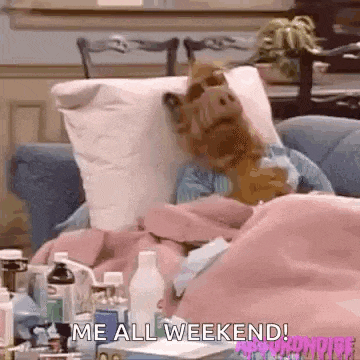 Alf Sick GIF