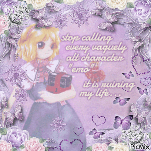 Alice Margatroid Emo GIF