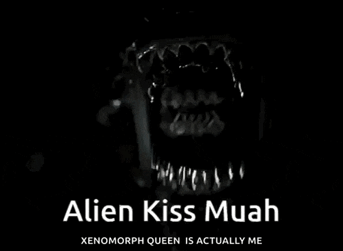 Alien Alien Kiss GIF