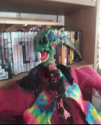 Alien Scarecrow GIF
